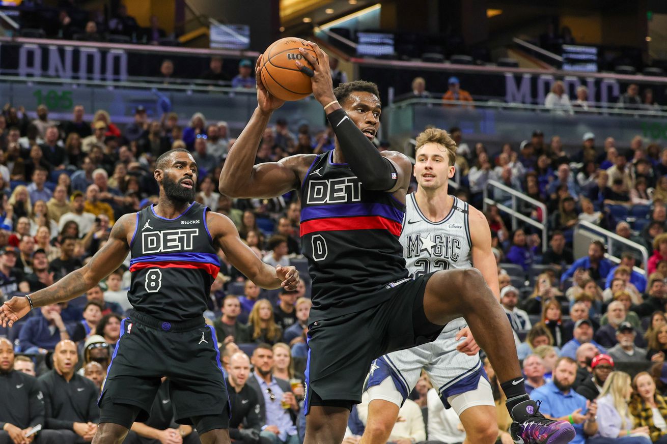 NBA: Detroit Pistons at Orlando Magic