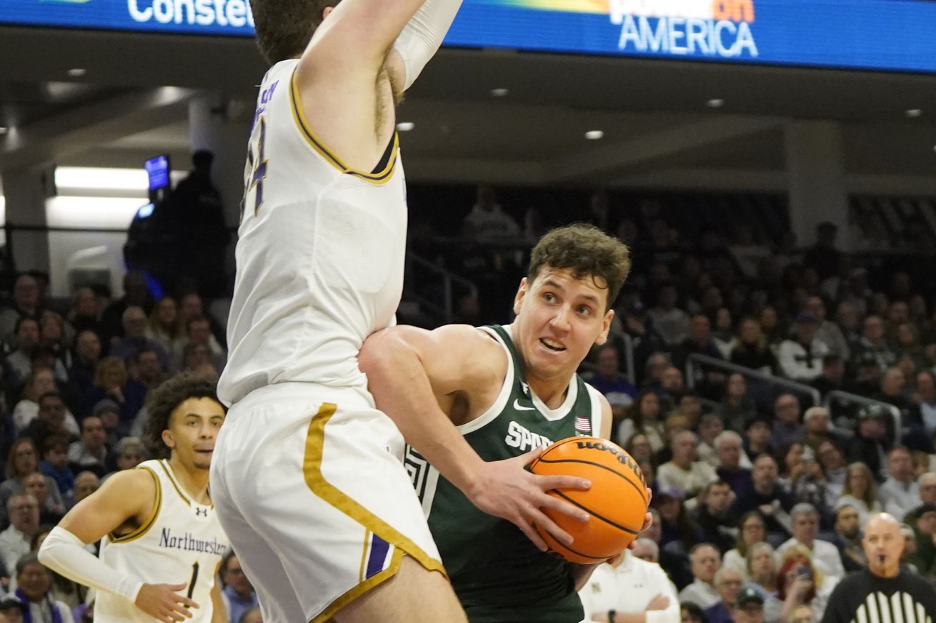NCAA Basketball: Michigan State at Northwestern
