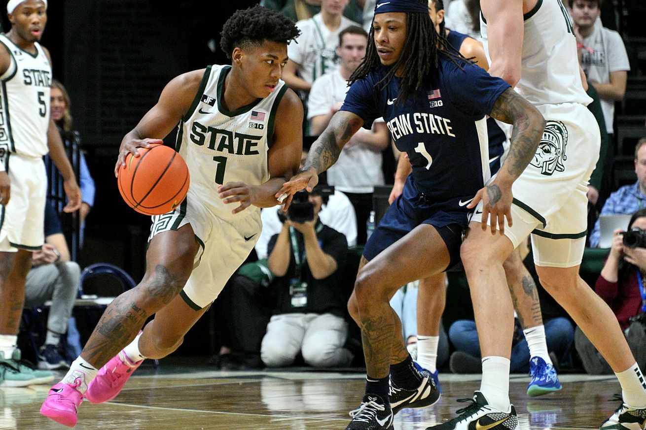 NCAA Basketball: Penn State at Michigan State