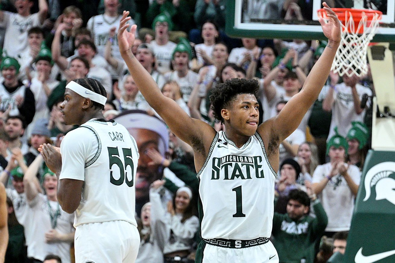 NCAA Basketball: Illinois at Michigan State