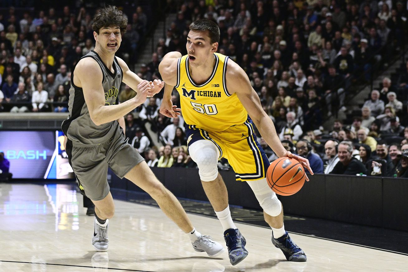 NCAA Basketball: Michigan at Purdue
