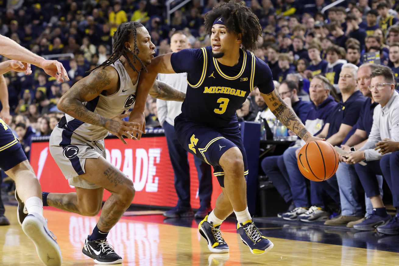 NCAA Basketball: Penn State at Michigan