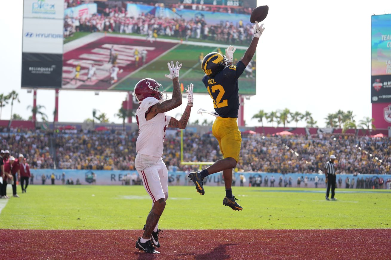 COLLEGE FOOTBALL: DEC 31 ReliaQuest Bowl - Alabama vs Michigan