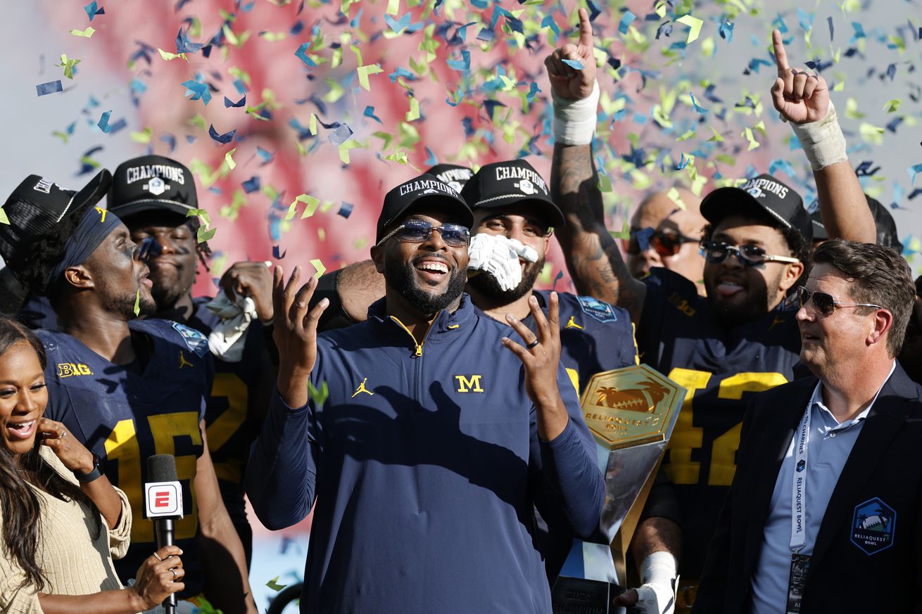 COLLEGE FOOTBALL: DEC 31 ReliaQuest Bowl - Alabama vs Michigan