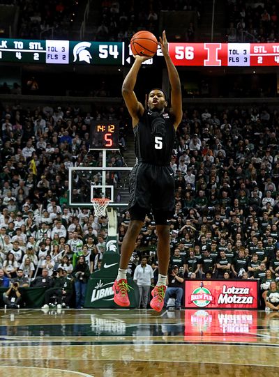 NCAA Basketball: Illinois at Michigan State