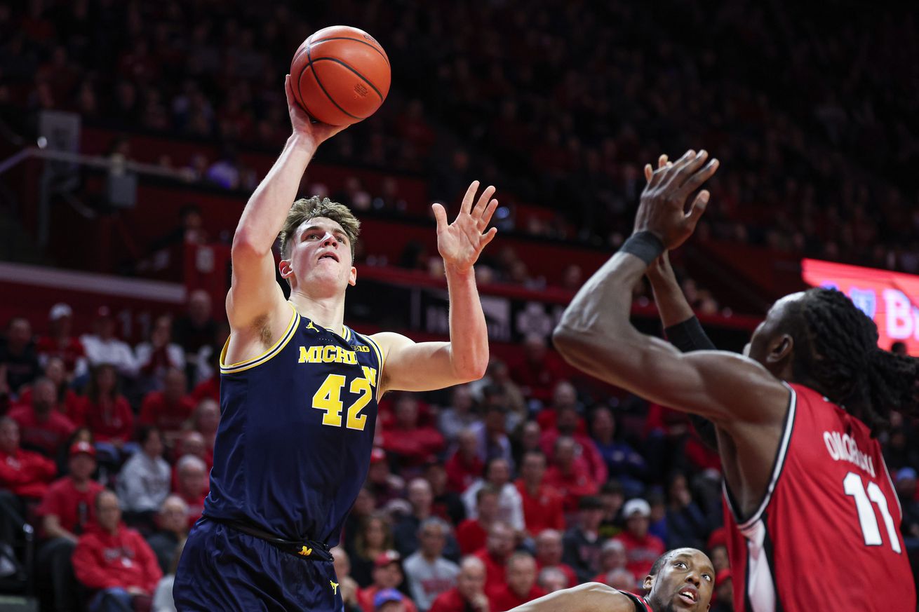 NCAA Basketball: Michigan at Rutgers