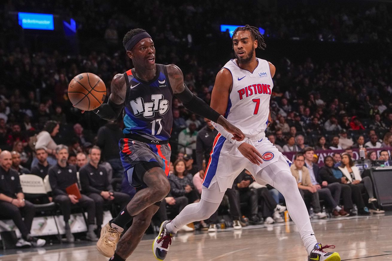 NBA: Detroit Pistons at Brooklyn Nets