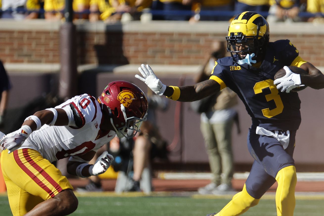 NCAA Football: Southern California at Michigan
