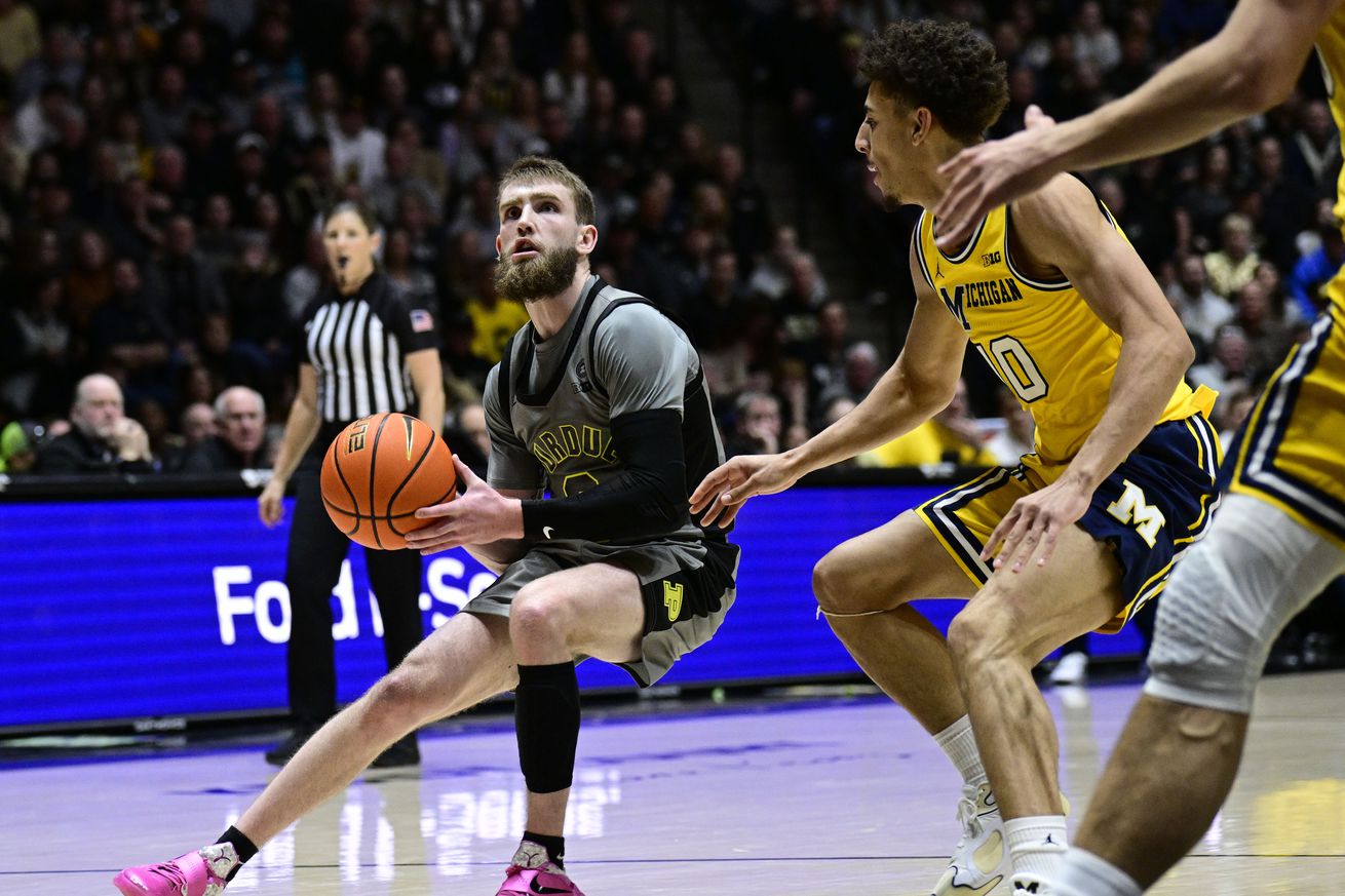 NCAA Basketball: Michigan at Purdue