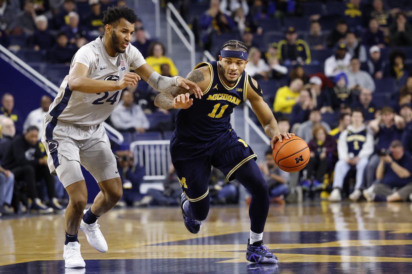 NCAA Basketball: Penn State at Michigan