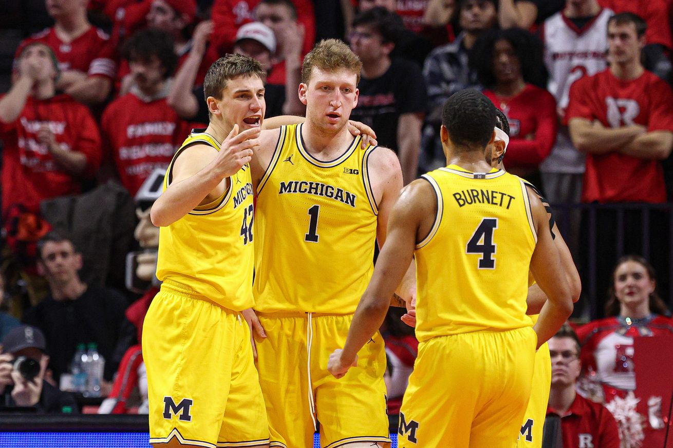 NCAA Basketball: Michigan at Rutgers
