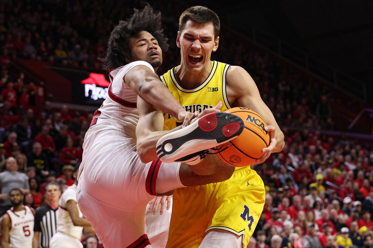 NCAA Basketball: Michigan at Rutgers