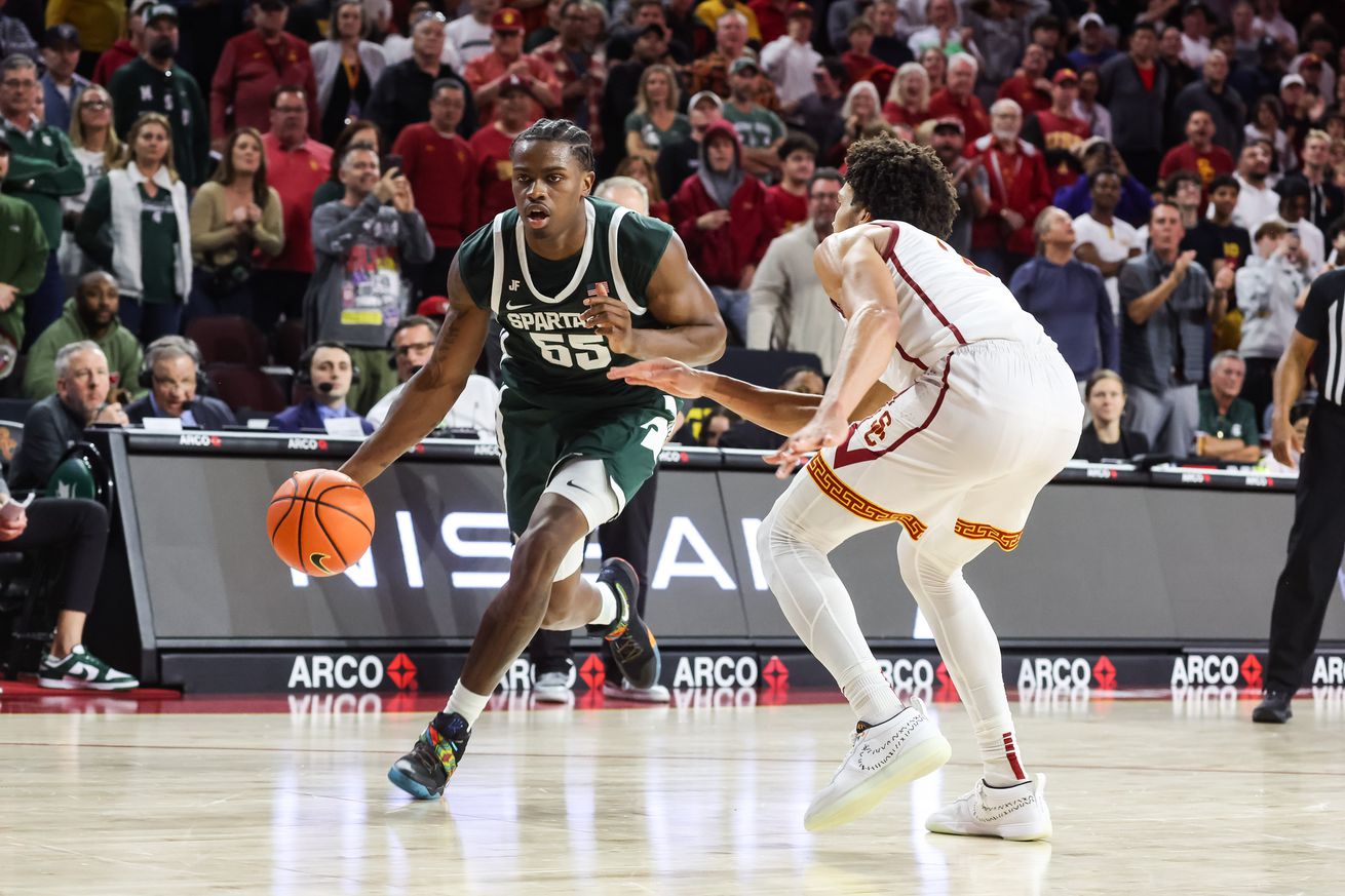 NCAA Basketball: Michigan State at Southern California
