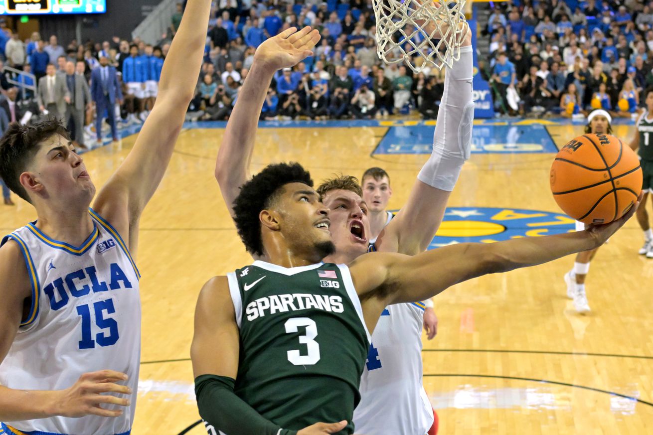 NCAA Basketball: Michigan State at UCLA