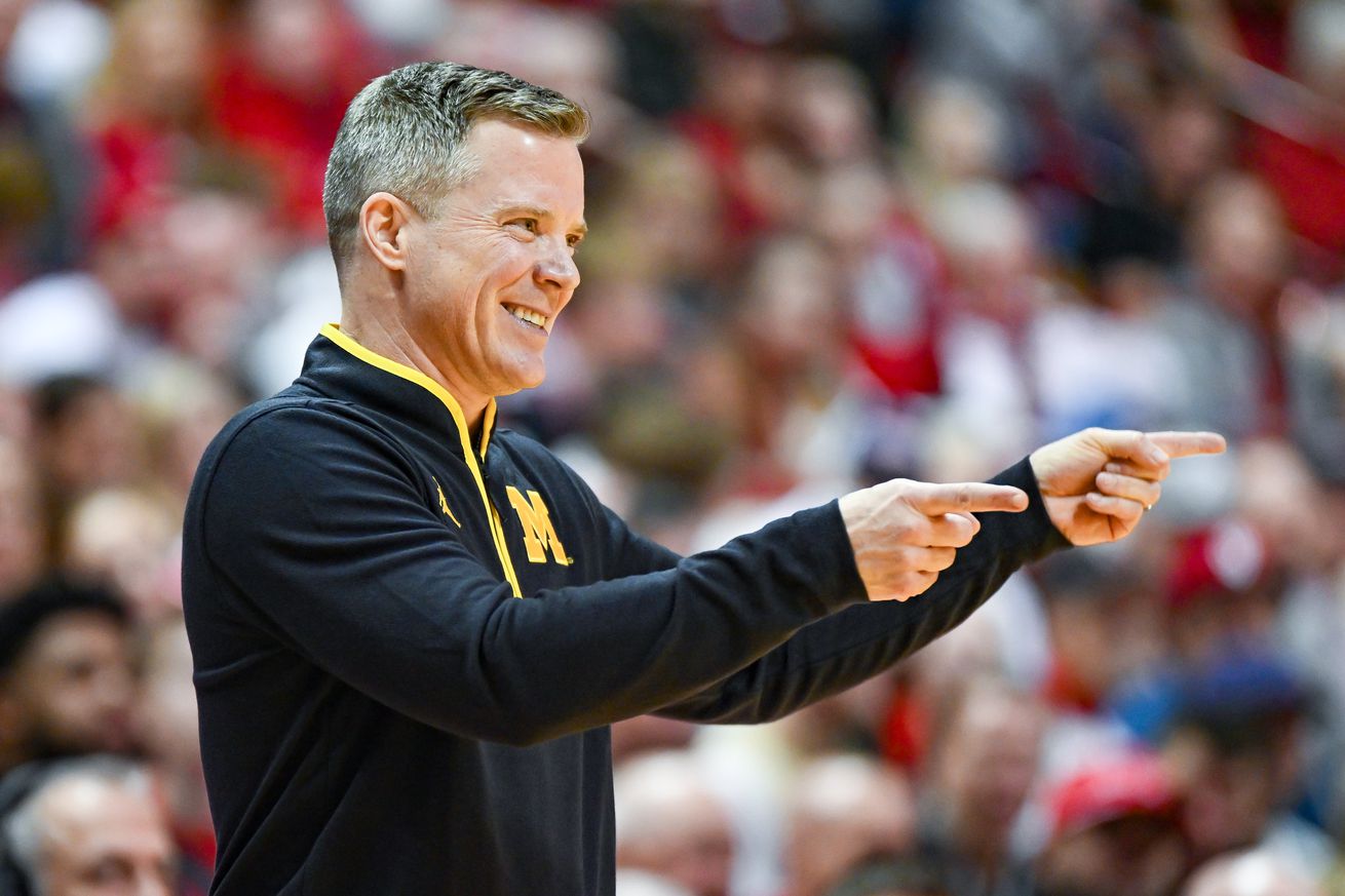 NCAA Basketball: Michigan at Indiana