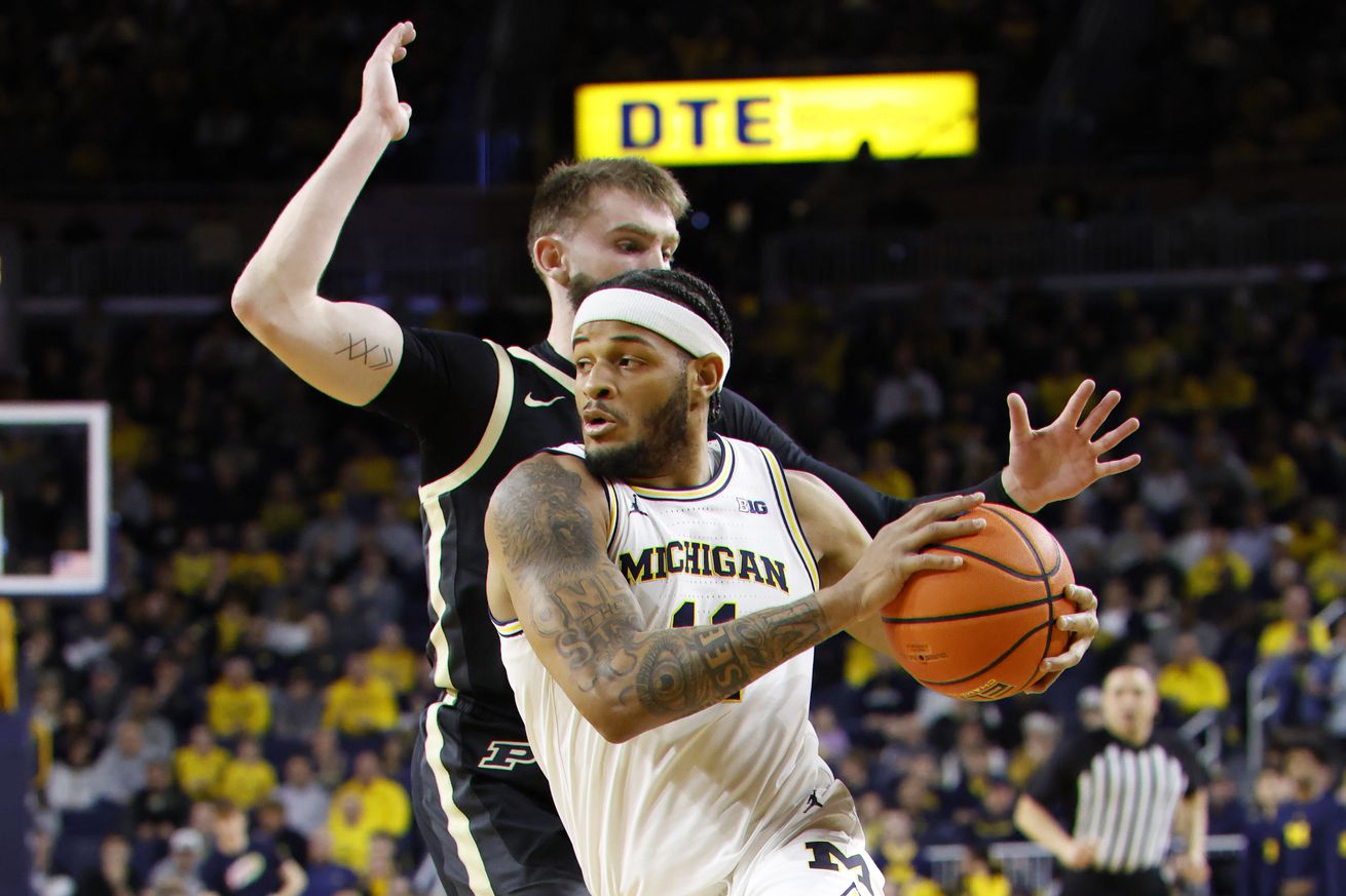 NCAA Basketball: Purdue at Michigan