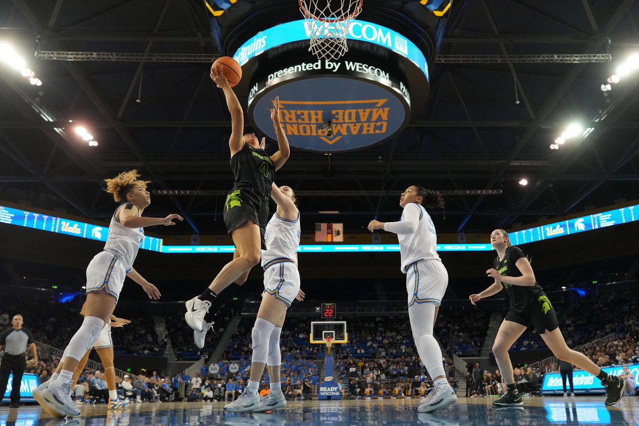 NCAA Womens Basketball: Michigan St. at UCLA