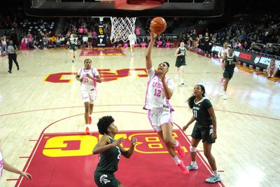 NCAA Womens Basketball: Michigan St. at Southern California