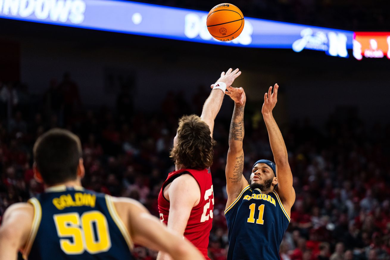 NCAA Basketball: Michigan at Nebraska