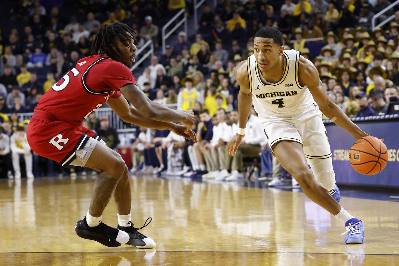 NCAA Basketball: Rutgers at Michigan