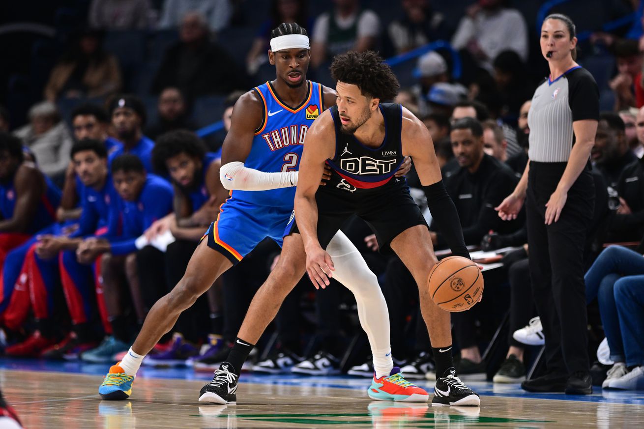 Detroit Pistons v Oklahoma City Thunder