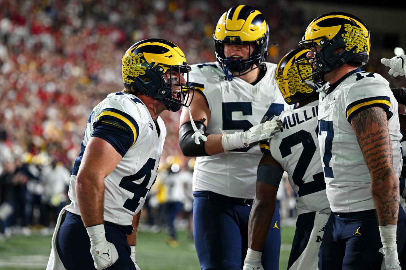 COLLEGE FOOTBALL: NOV 09 Michigan at Indiana