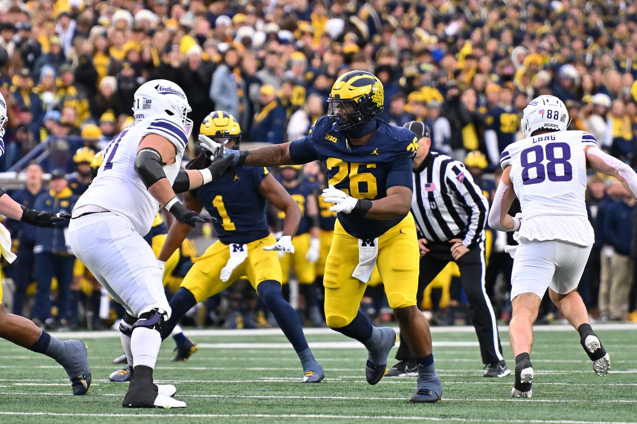 COLLEGE FOOTBALL: NOV 23 Northwestern at Michigan