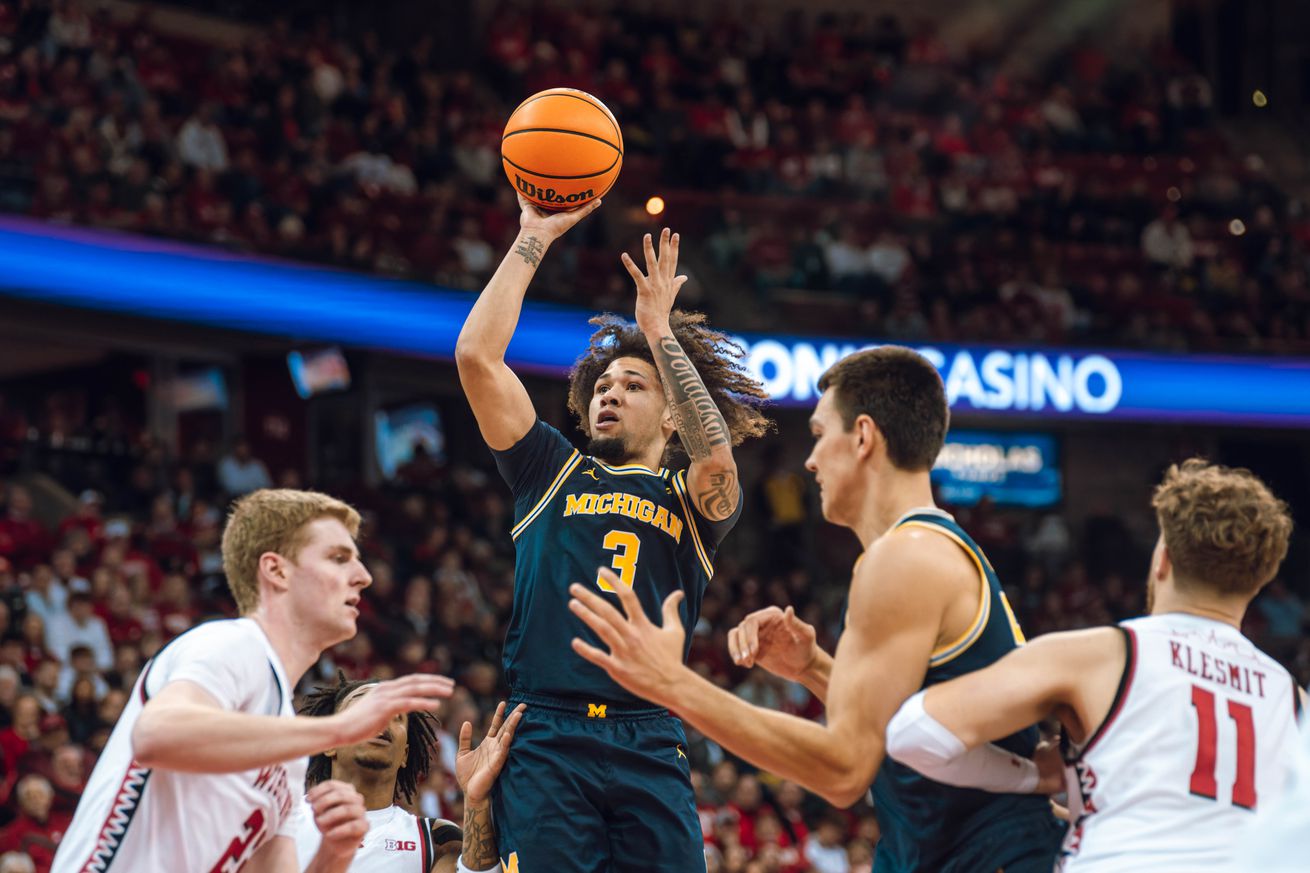 Wisconsin Badgers Vs. Michigan Wolverines