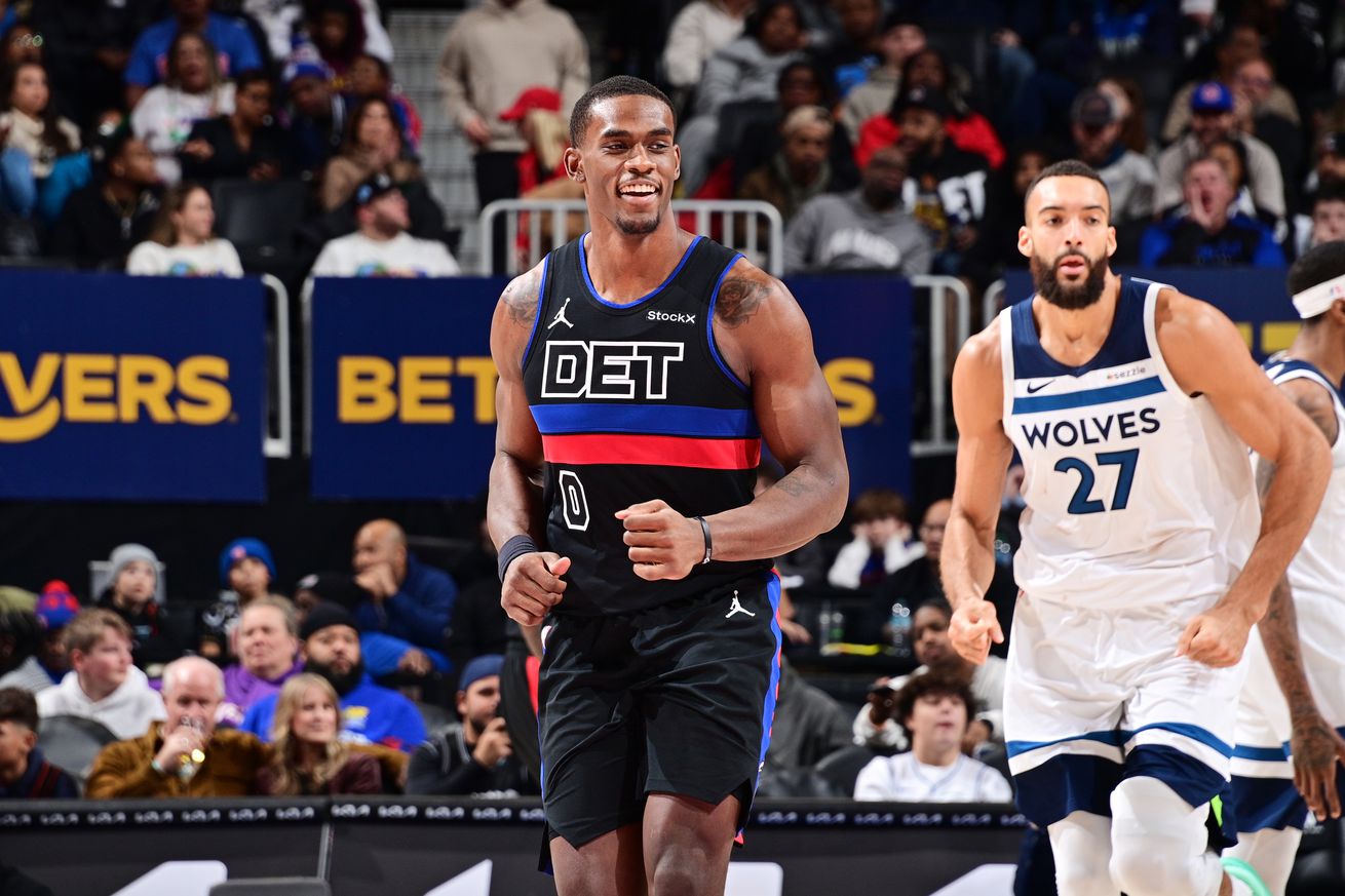 Minnesota Timberwolves v Detroit Pistons