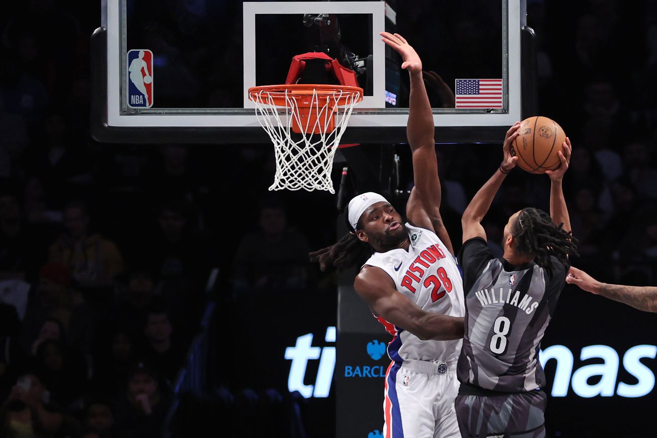Detroit Pistons v Brooklyn Nets