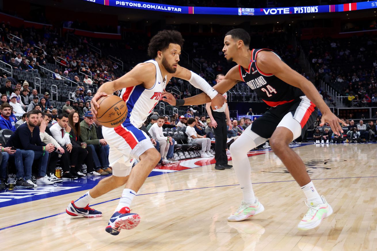 Portland Trail Blazers v Detroit Pistons
