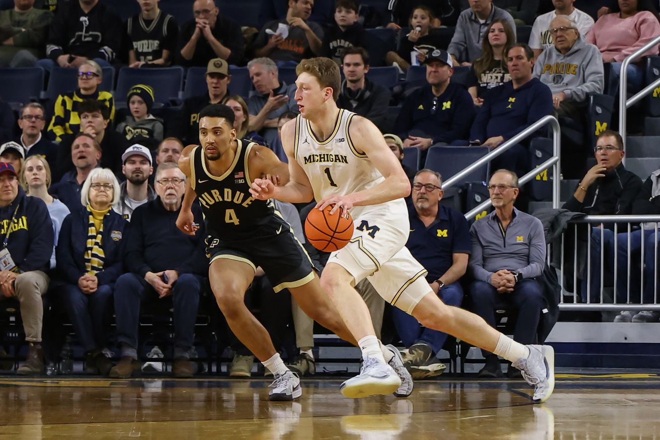 COLLEGE BASKETBALL: FEB 11 Purdue at Michigan