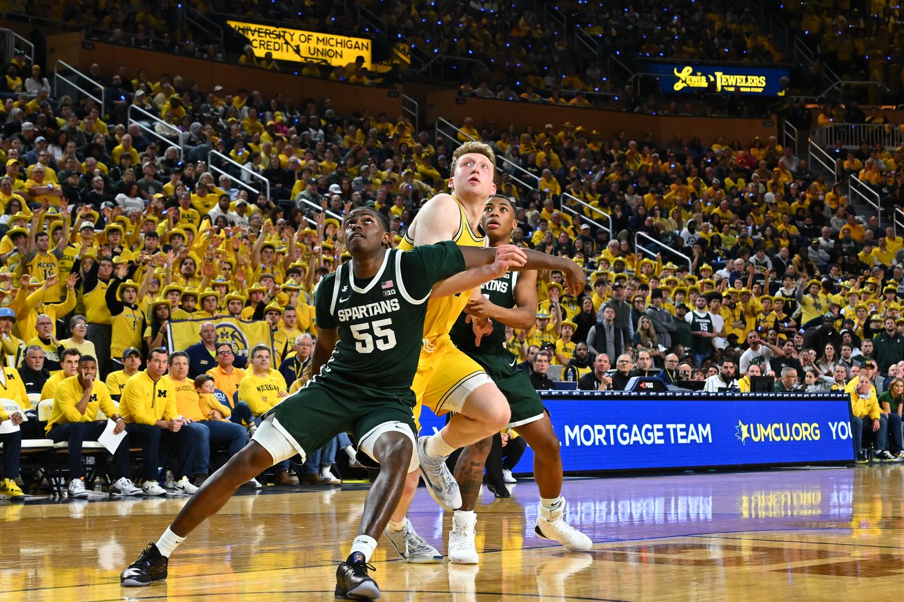 COLLEGE BASKETBALL: FEB 21 Michigan State at Michigan