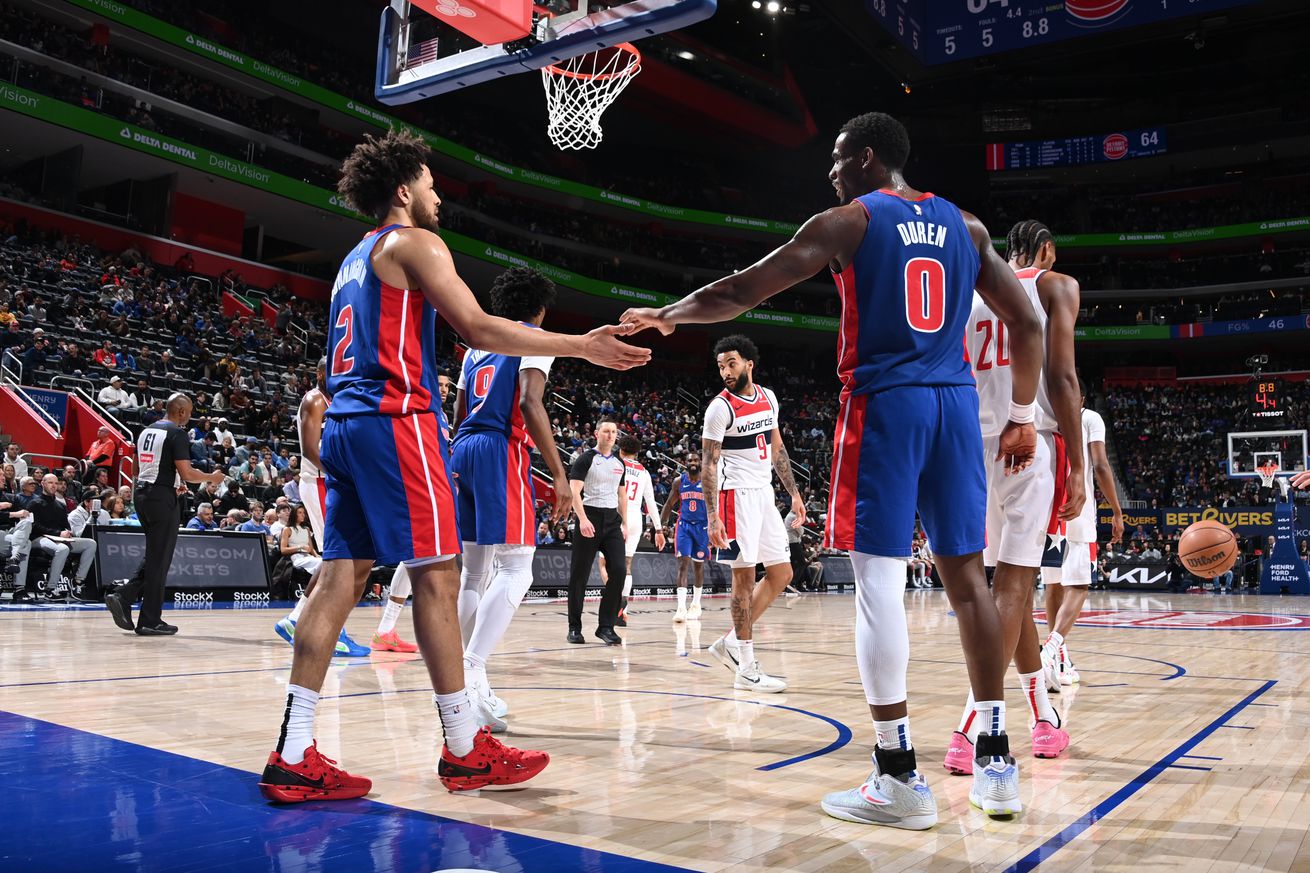 Washington Wizards v Detroit Pistons