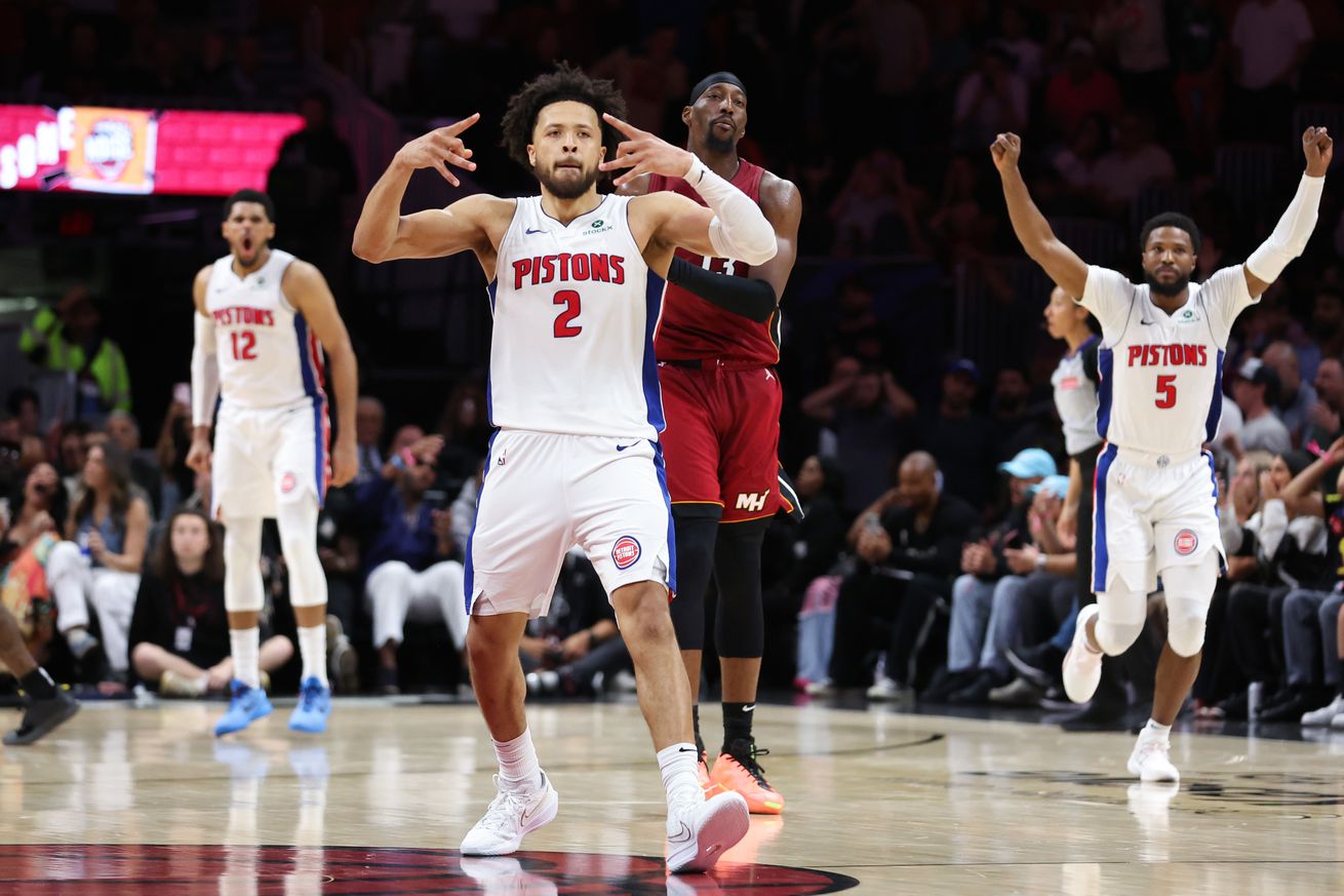 Detroit Pistons v Miami Heat