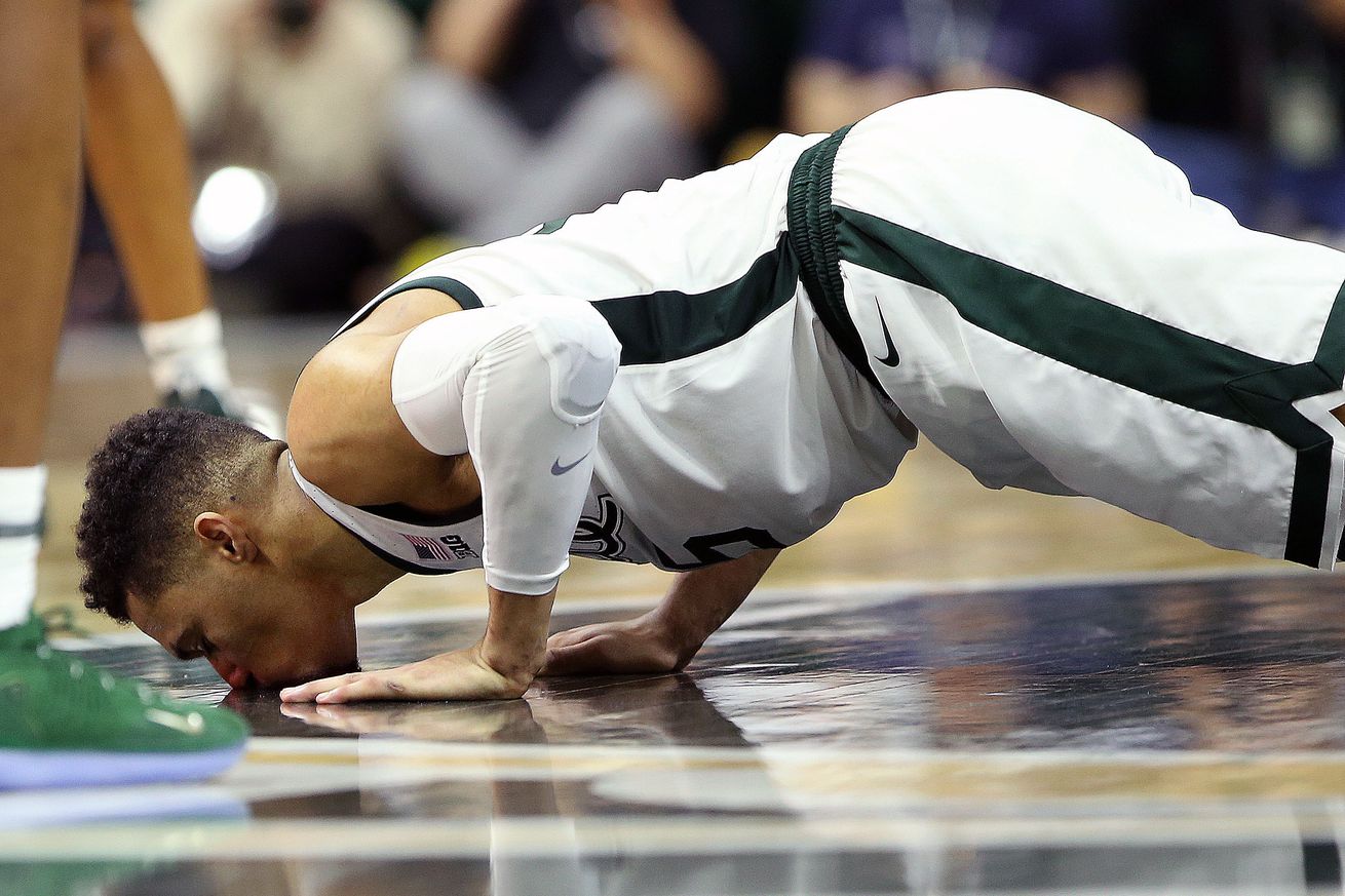 NCAA Basketball: Michigan at Michigan State