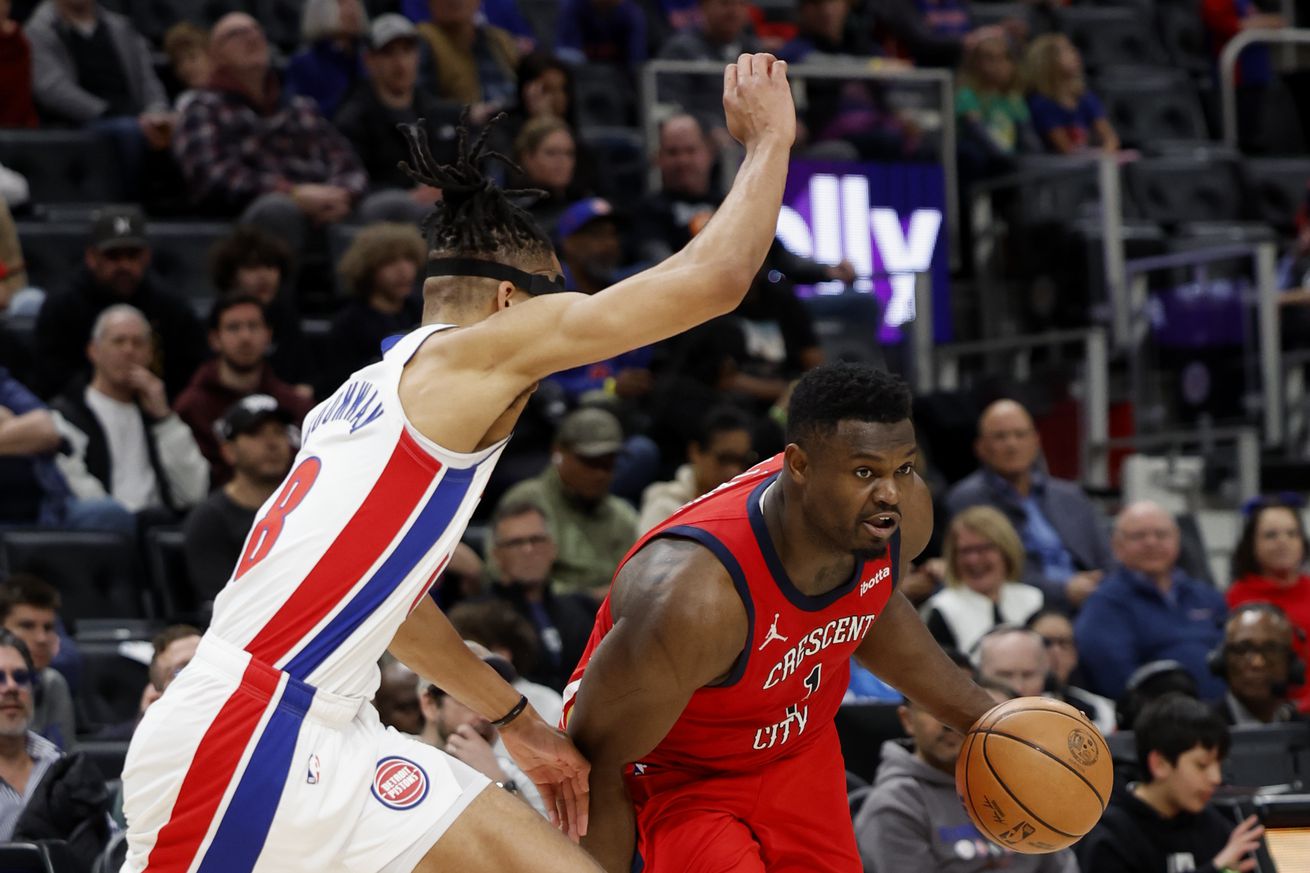 NBA: New Orleans Pelicans at Detroit Pistons