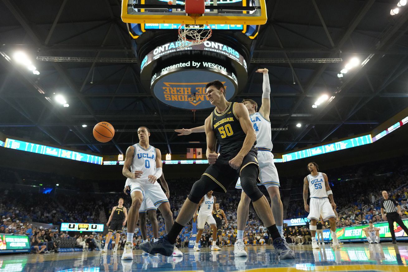NCAA Basketball: Michigan at UCLA