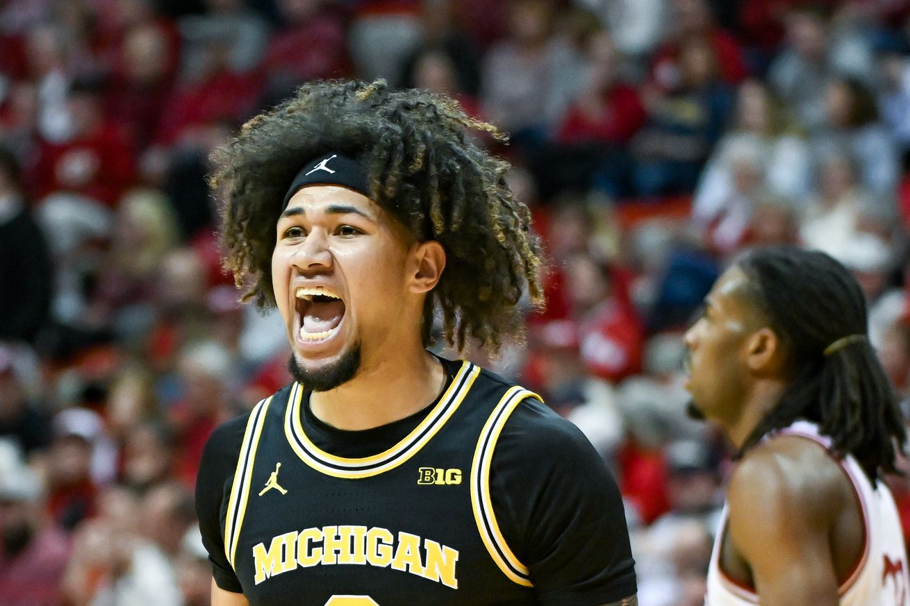 NCAA Basketball: Michigan at Indiana