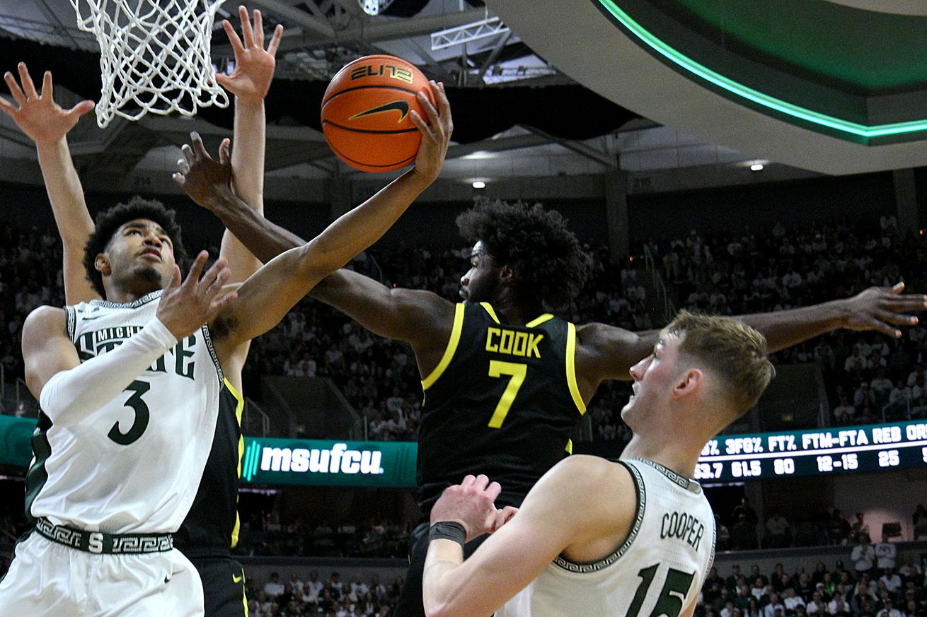 NCAA Basketball: Oregon at Michigan State