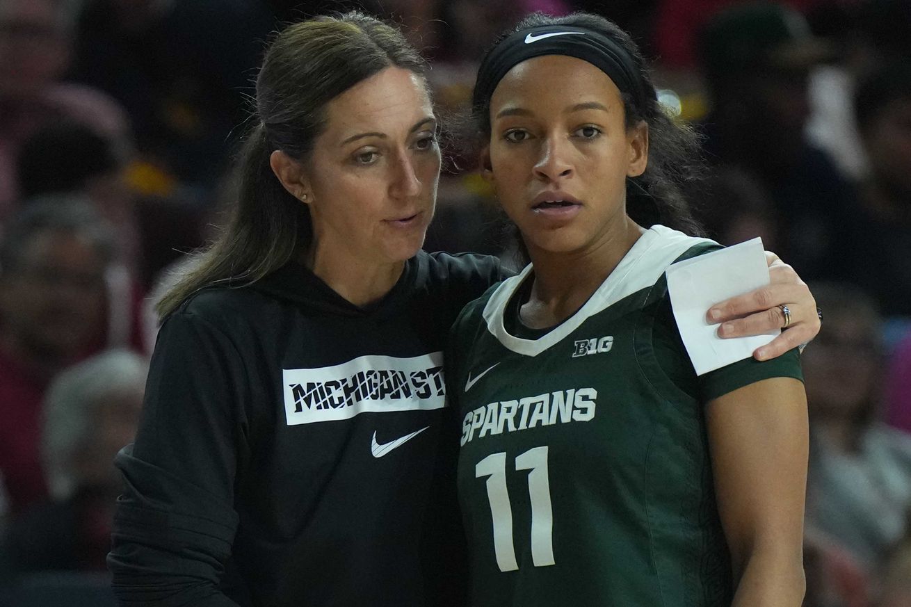 NCAA Womens Basketball: Michigan St. at Southern California