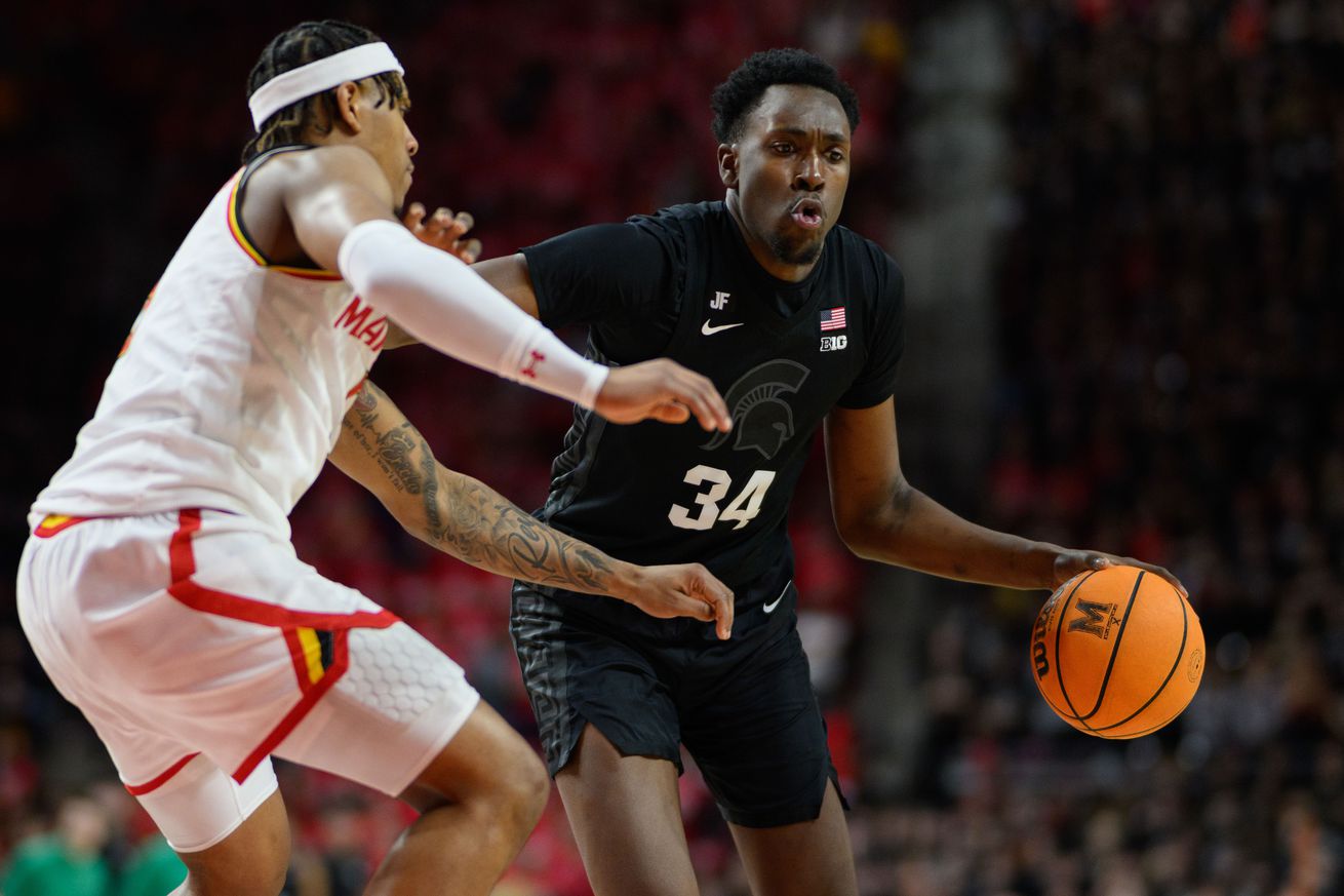 NCAA Basketball: Michigan State at Maryland