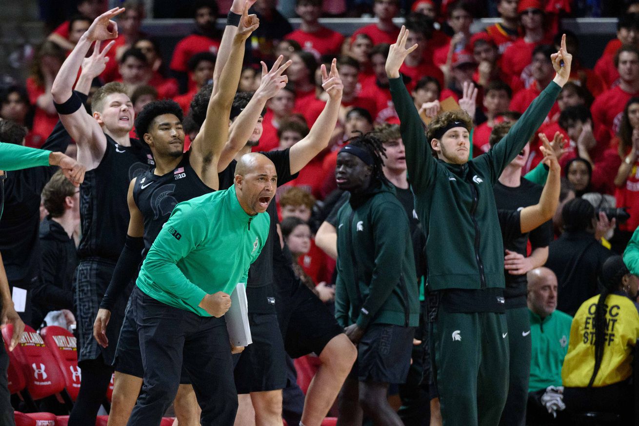 NCAA Basketball: Michigan State at Maryland