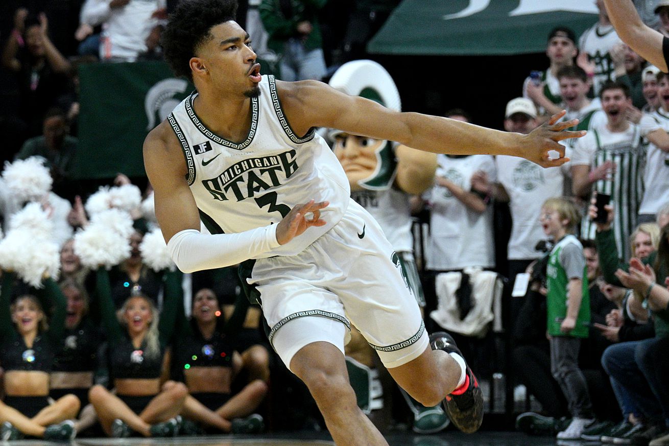 NCAA Basketball: Wisconsin at Michigan State