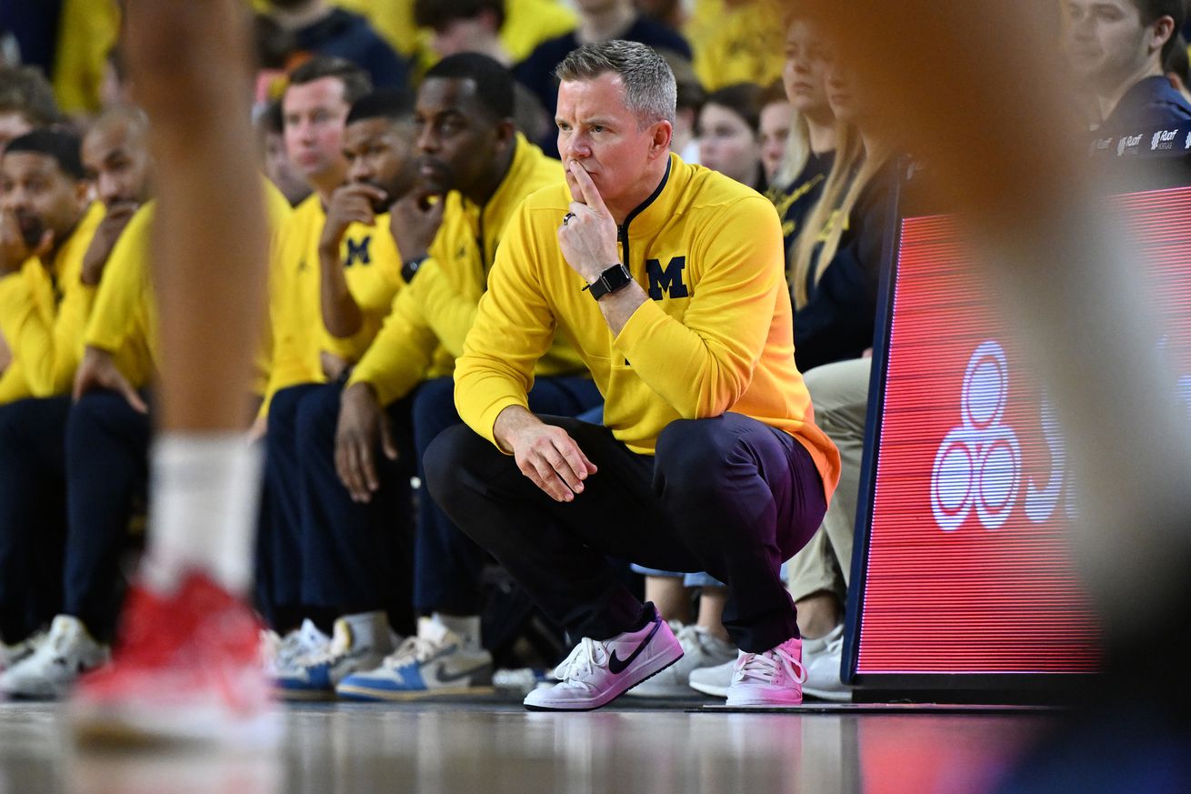 NCAA Basketball: Illinois at Michigan