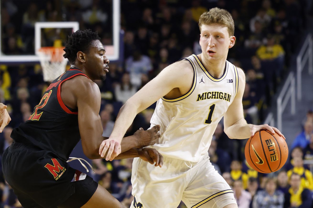 NCAA Basketball: Maryland at Michigan