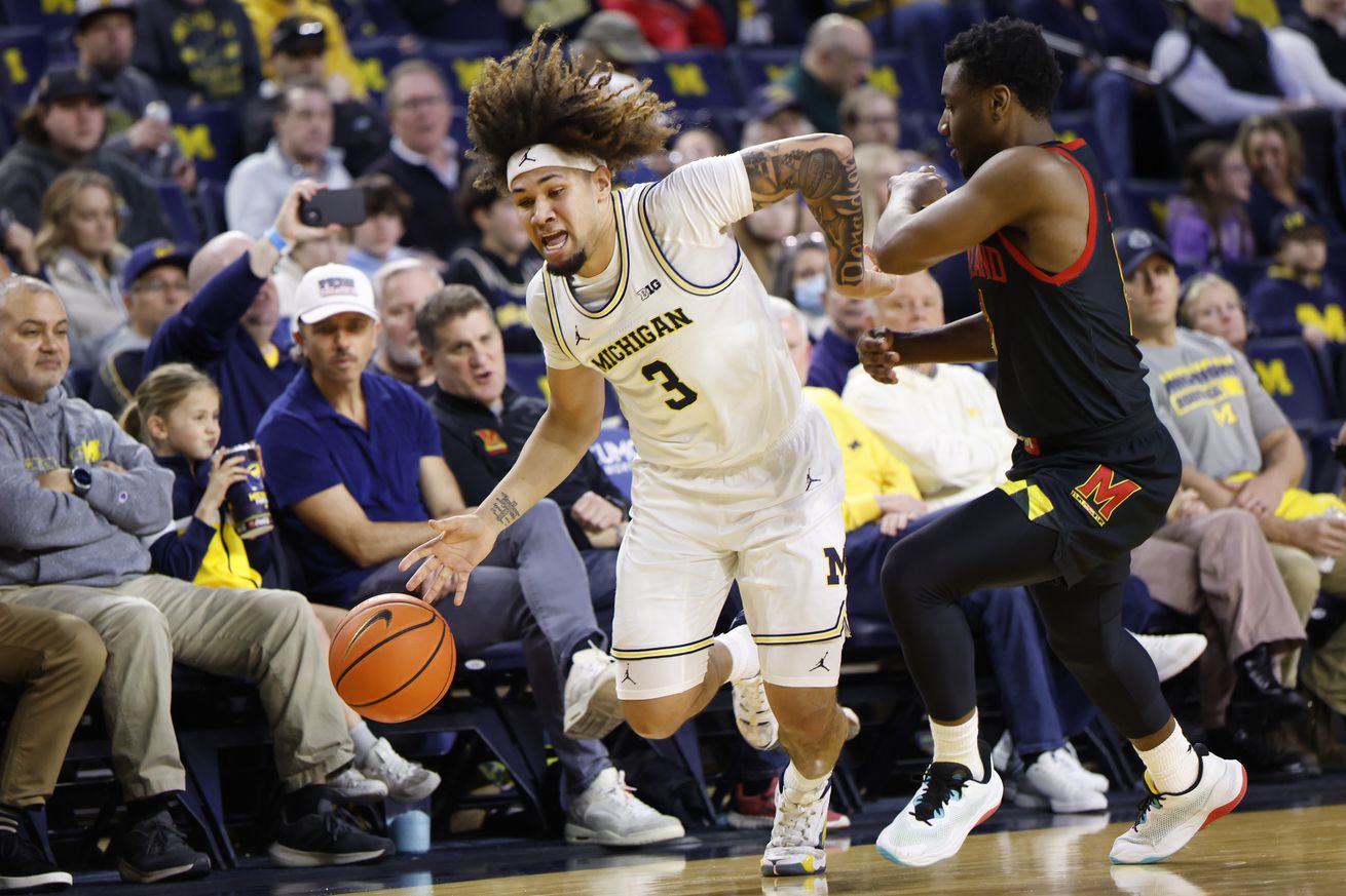 NCAA Basketball: Maryland at Michigan