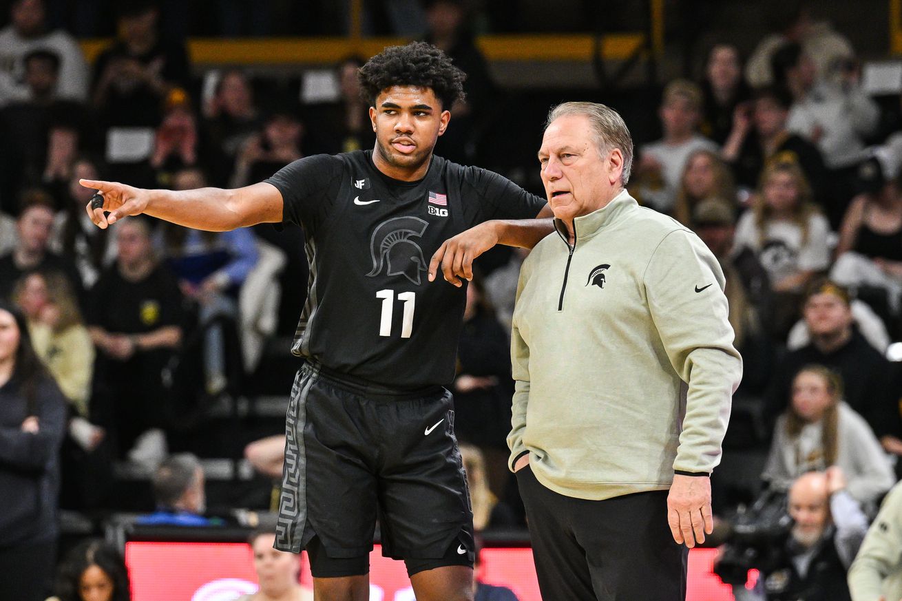 NCAA Basketball: Michigan State at Iowa