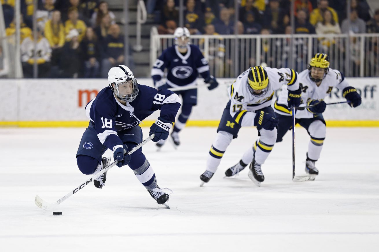 NCAA Hockey: Penn State at Michigan