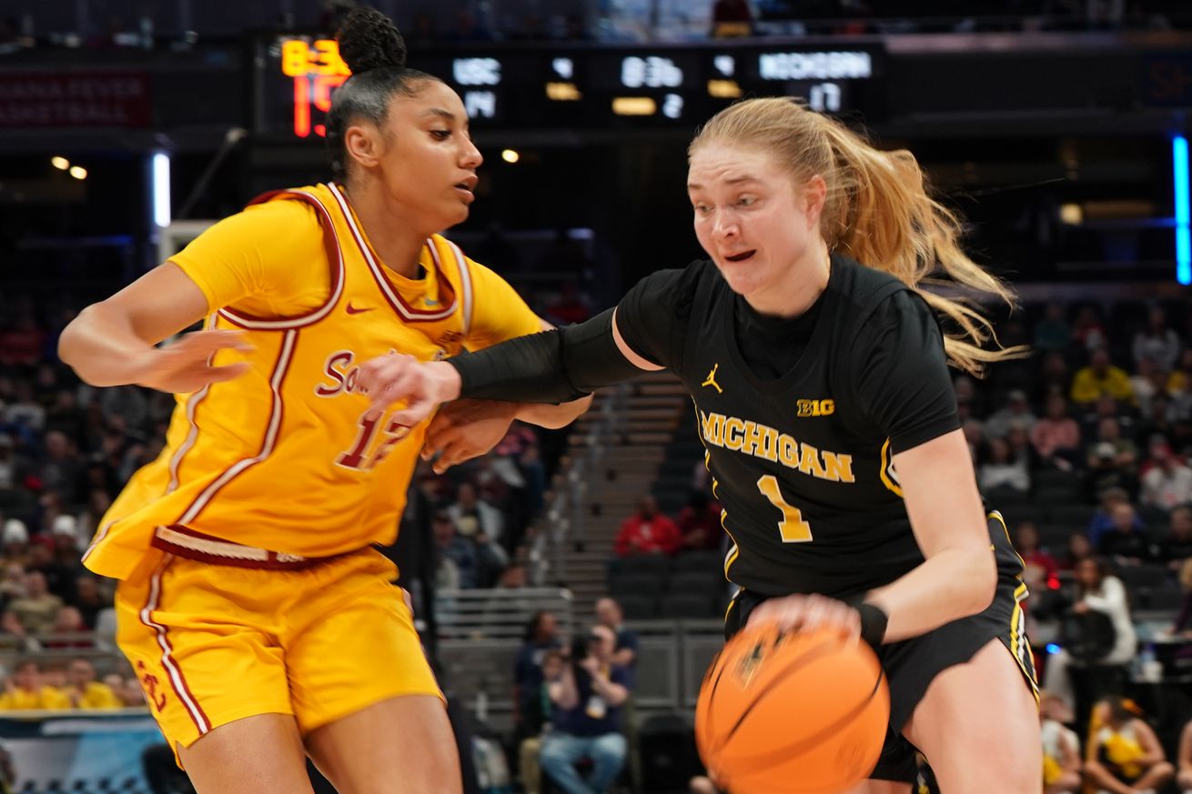 NCAA Womens Basketball: Big Ten Conference Tournament Semifinal-South California vs Michigan